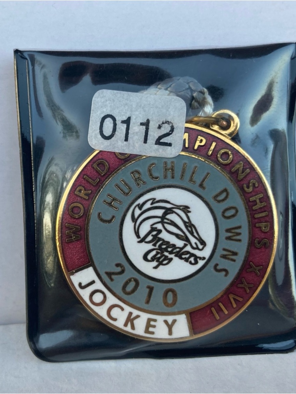 New Breeders Cup Churchill Downs 2010 Jockey Badge Bracelet